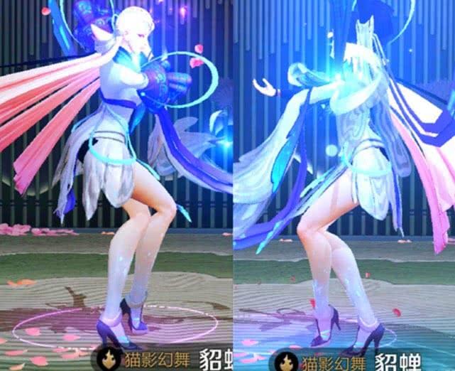 王者荣耀貂蝉猫影幻舞畸形腿被嫌弃如今特效优化后真香