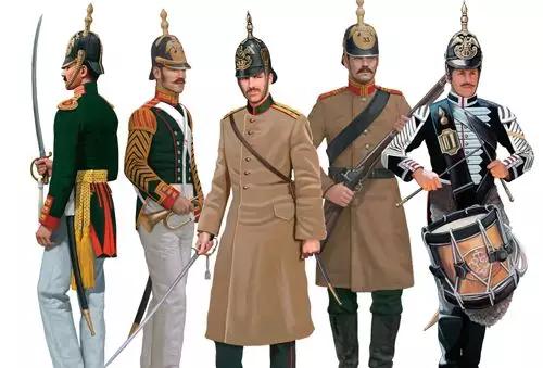 原创世界军服百科:克里米亚战争中的俄国步兵