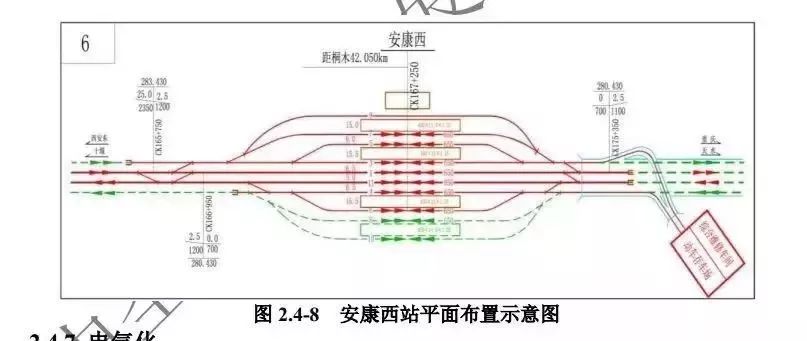 西康高铁自西安引出向南经西安灞桥,长安,商洛柞水,镇安,安康旬阳