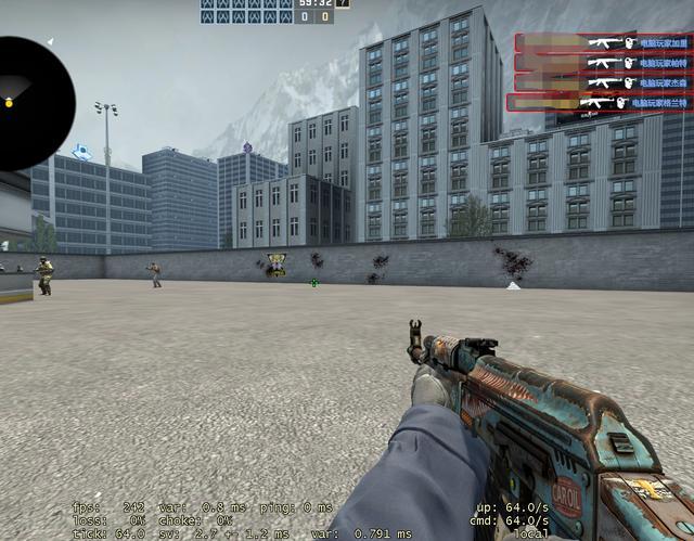 csgo:练枪太枯燥?学会这个指令"白嫖"所有近战,边看刀