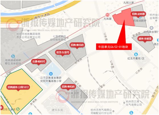 杭州艮北新城福利8万方地铁上盖地块即将填补商用空白