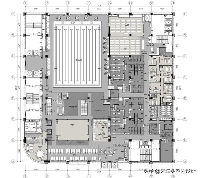 健身会所ppt方案效果图cad施工图瑜伽厅舞蹈厅冥想厅