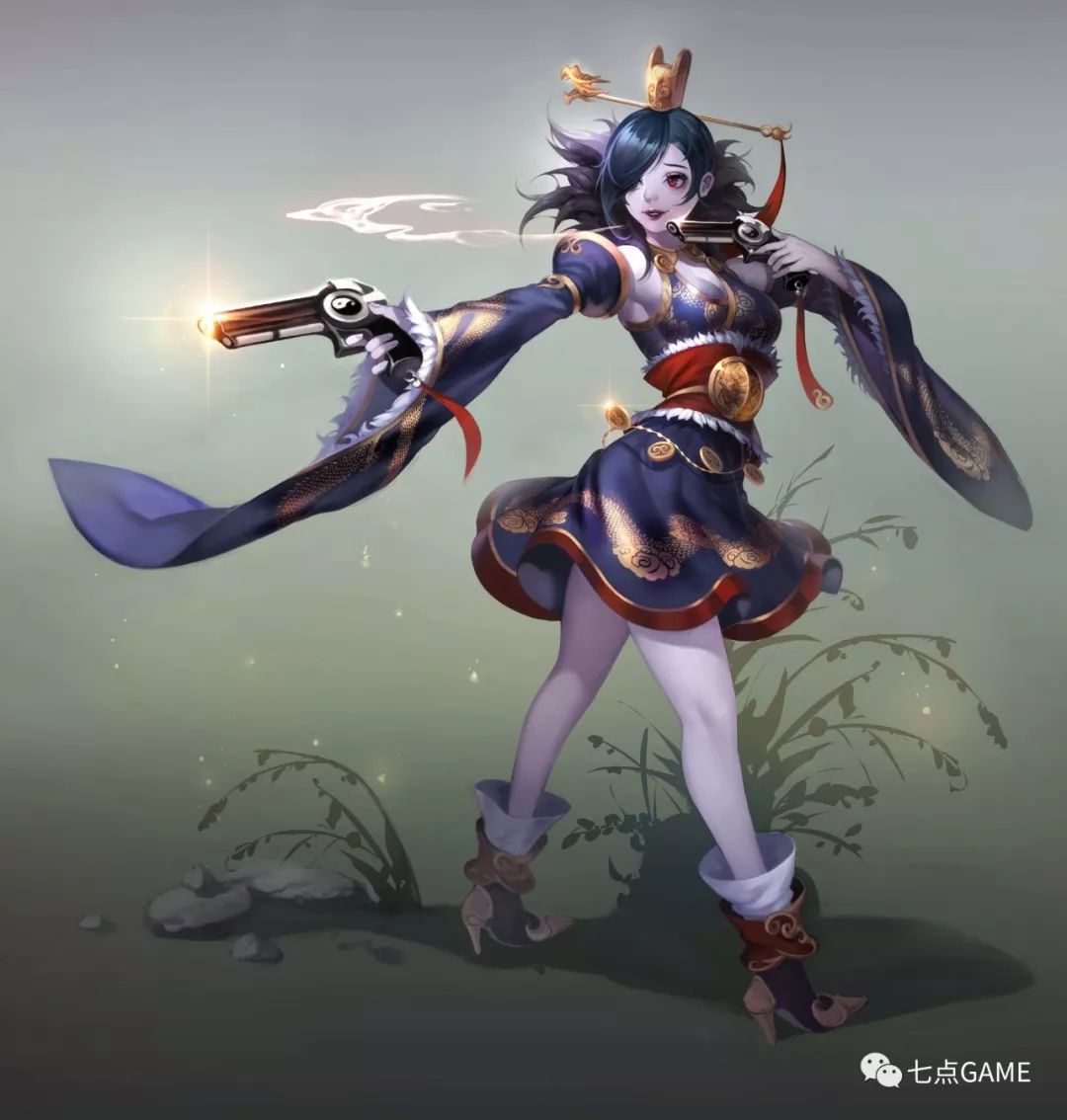 人设参考韩国原画师hyy作品分享7game