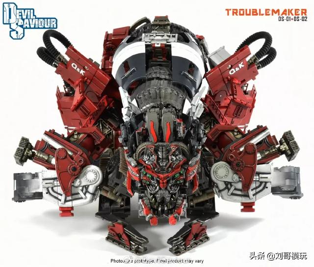 ds大力神狂暴灰模公布可与mpm大黄蜂完美互动