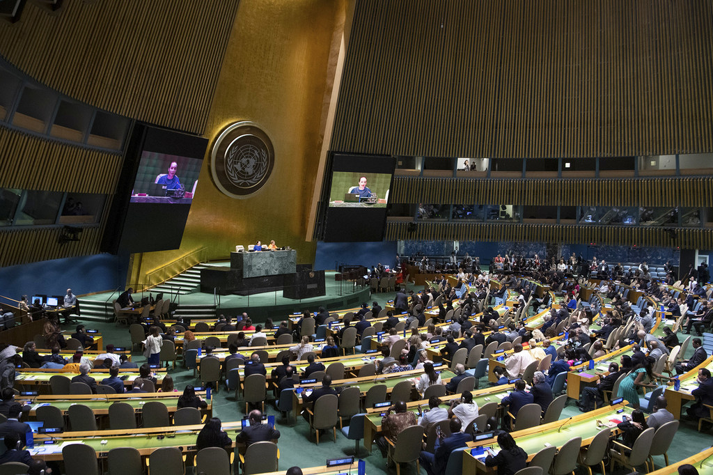 联合国安理会今日正式更换5个非常任理事国_联合国大会