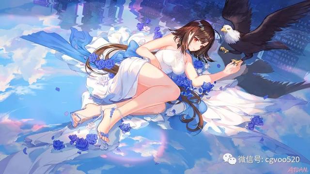 让你一饱眼福的国人插画师atdan作品,送你一波高清壁纸