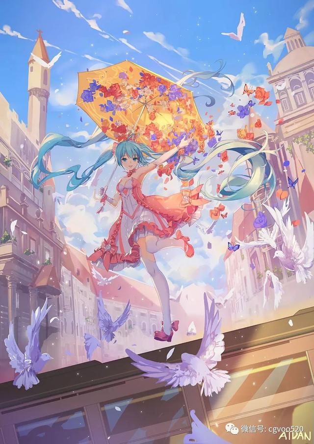 让你一饱眼福的国人插画师atdan作品,送你一波高清壁纸