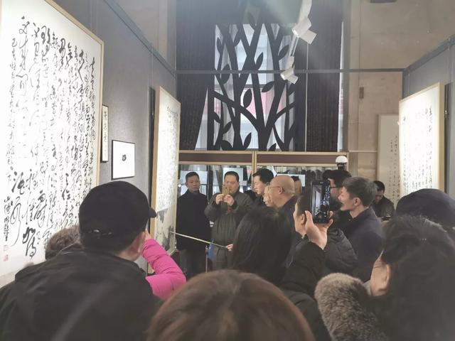 笔墨入道释明鉴法师禅意作品展隆重开幕