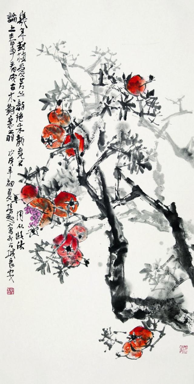 中国美术家协会郑培熙花鸟画欣赏