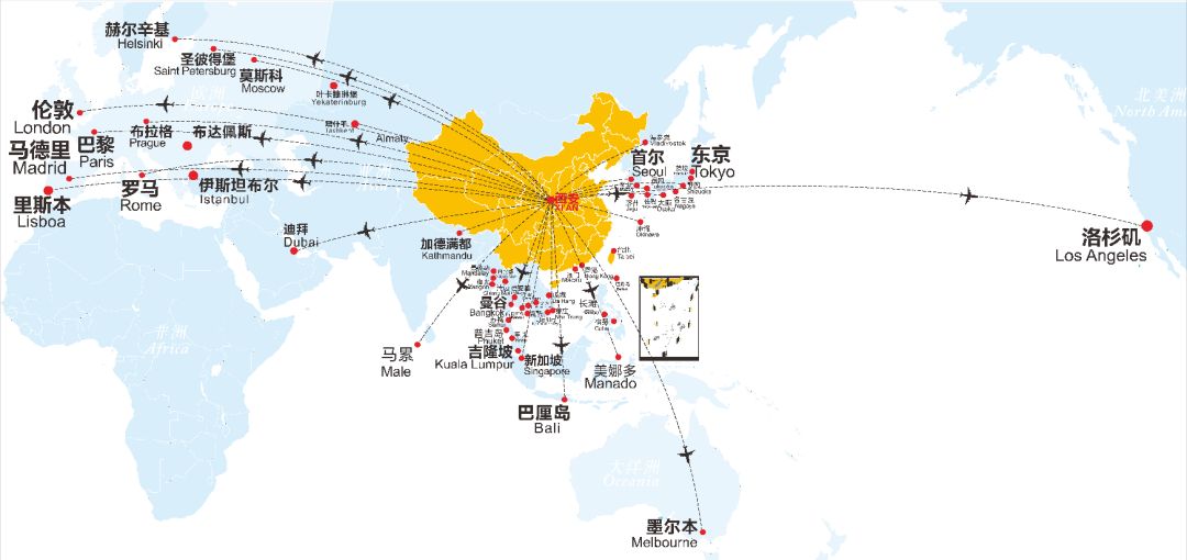 枢纽梦丨西安创造中国民航发展史上新速度_航线