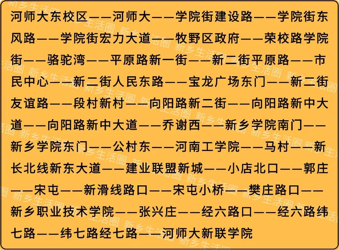 必看2020最新版新乡公交线路及站点大全再也不怕坐错车啦