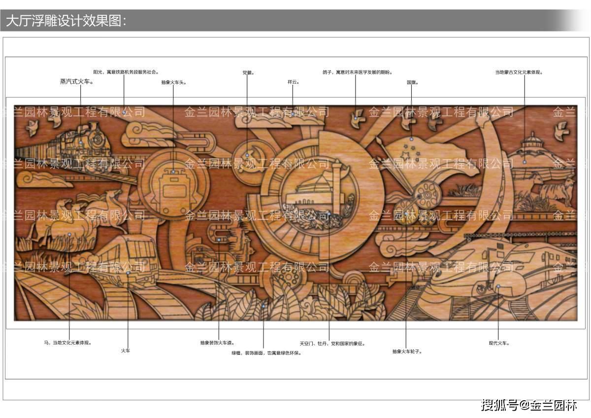 【案例】火车浮雕设计(图)