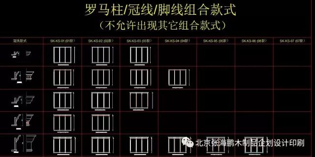 2020衣柜设计通用cad模板大全,即日起购书免费赠送文件