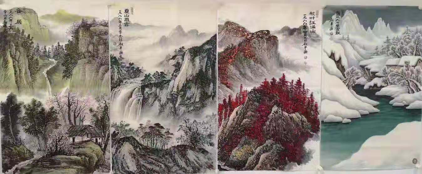 中国美术家协会会员李叔平绘画鉴赏