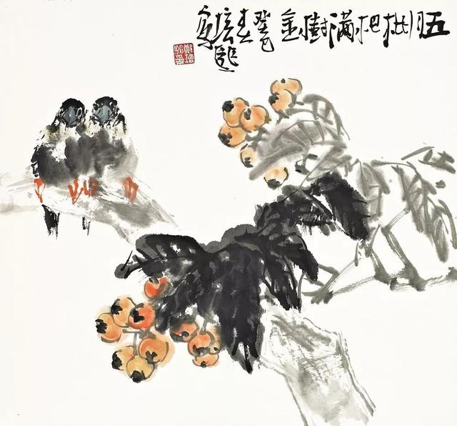 中国美术家协会郑培熙花鸟画欣赏