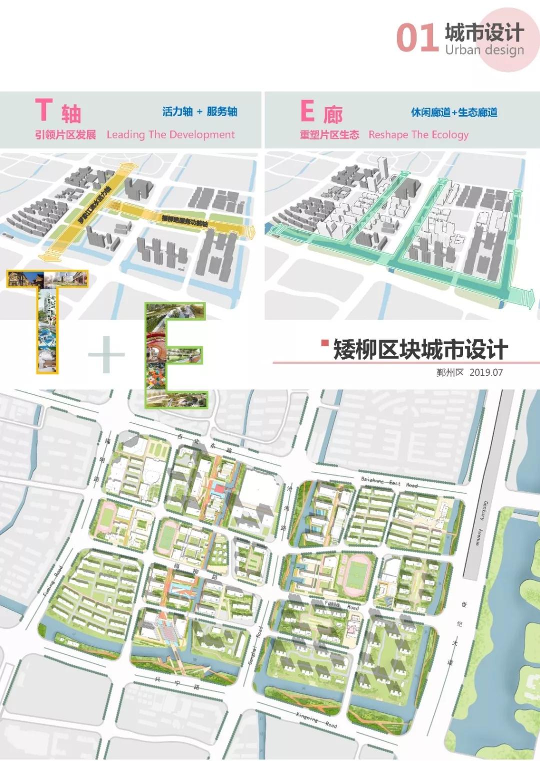 宁波市城市规划设计研究院公布了其2019年作品精选包含芦港cbd规划