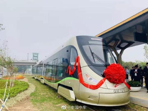 中国中车：世界首条氢能源有轨电车投入商业运营_新闻