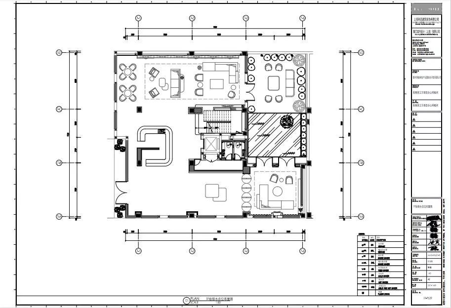 【g&a集艾设计】郑州美立方办公会所丨实景摄影 cad图纸 物料表丨dwg