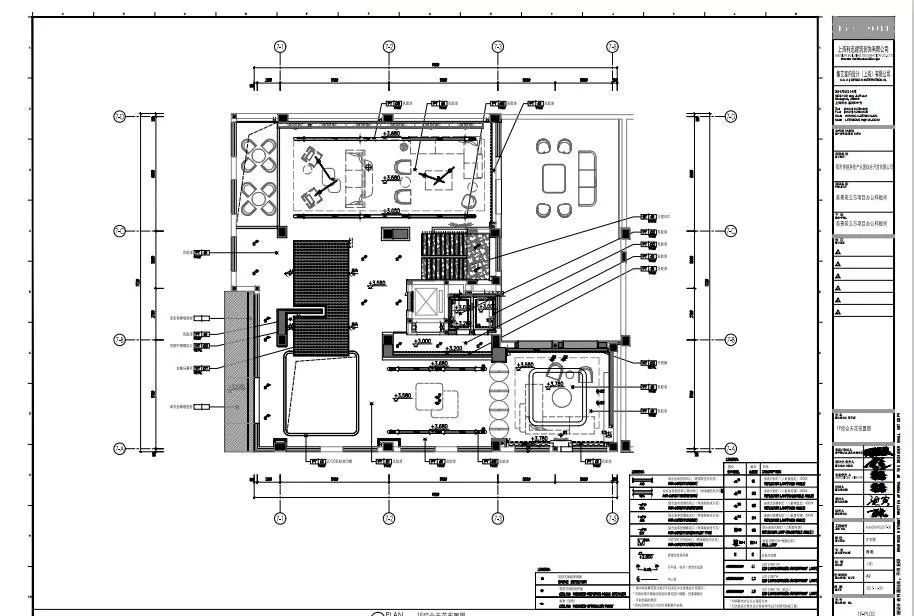 【g&a集艾设计】郑州美立方办公会所丨实景摄影 cad图纸 物料表丨dwg