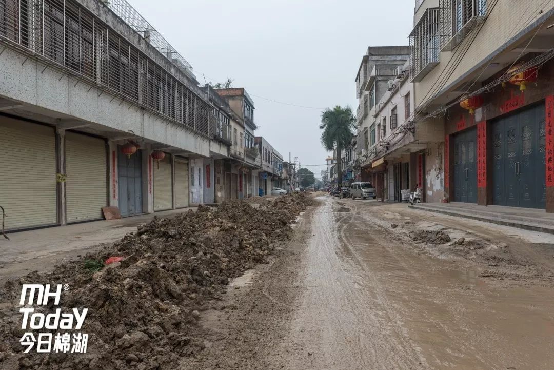 车辆在兴中路"遇难"?路过棉湖镇内这些施工路段,请注意安全