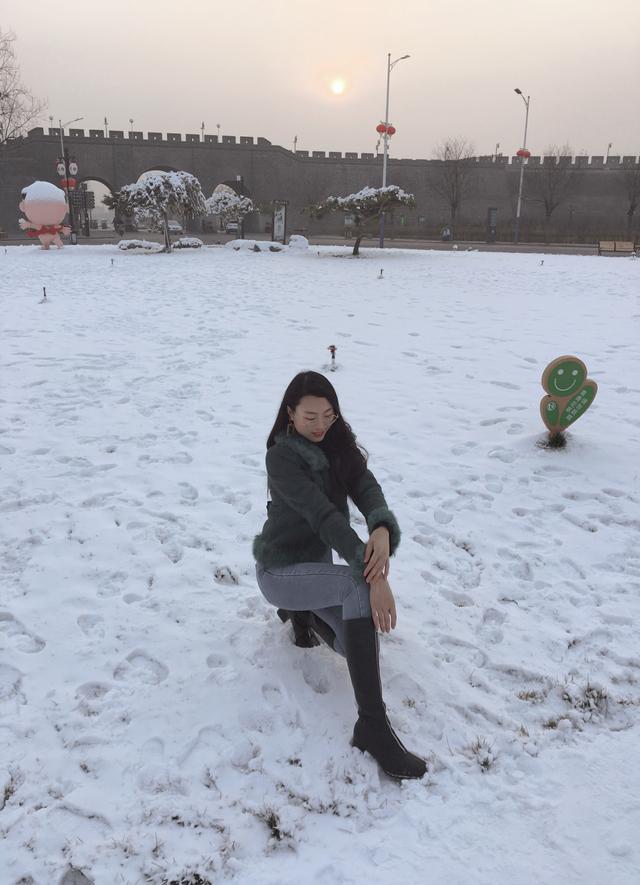 雪景怎么穿搭_雪景图片唯美(3)