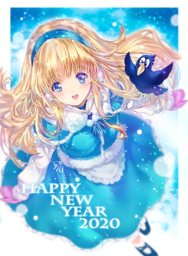 美少女游戏品牌2020年新年贺图