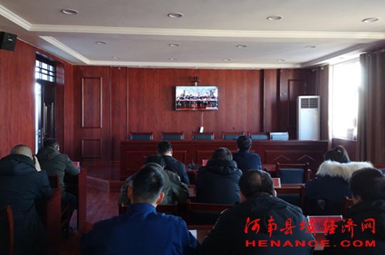 石龙区应急管理局召开安全事故警示教育视频会