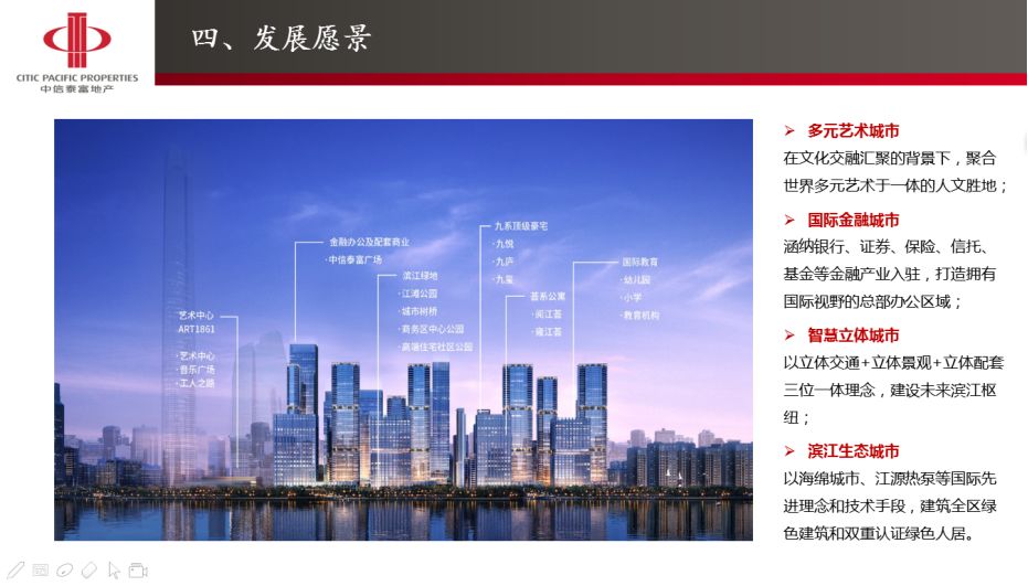 中信泰富滨江金融城项目公寓产品内购会