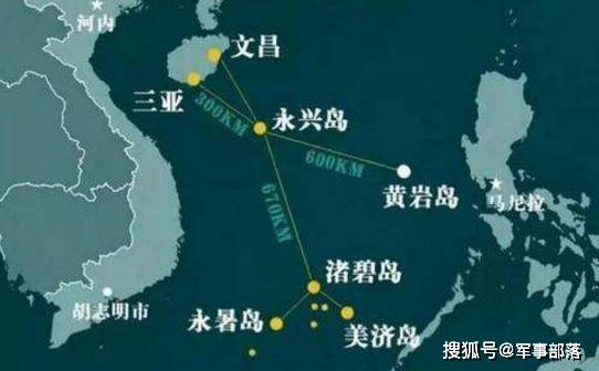 其次,美济岛的地理位置,可以与永暑岛,渚碧岛互为犄角.