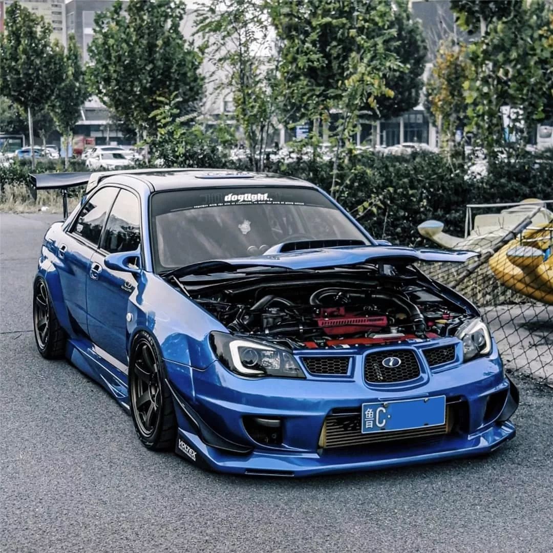 今天是来自 instagram 的  斯巴鲁翼豹 impreza