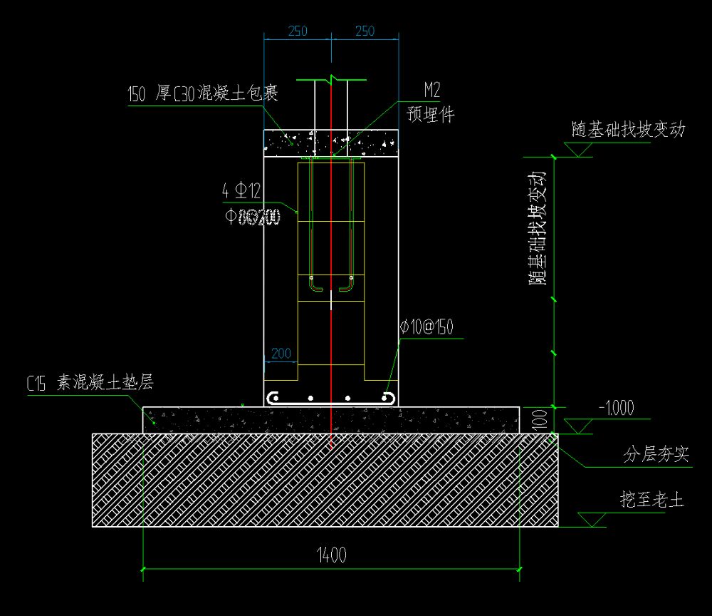 连栋玻璃温室工程土建基础应该下挖多深?