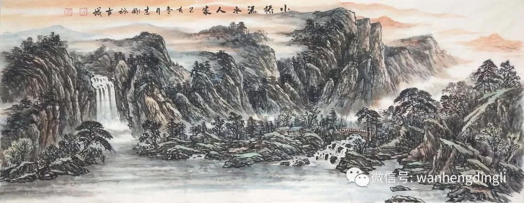 75年生,万恒艺术馆合作画家-郭志刚捡漏价 请加微信号二维码原价