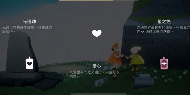 净化(燃烧)黑暗植物以及霞谷竞速积攒烛光获得,可用于升级先祖动作