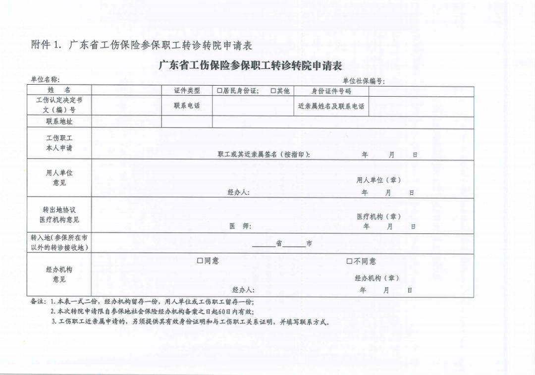 温馨提示：工伤职工转诊转院有新规定了啦