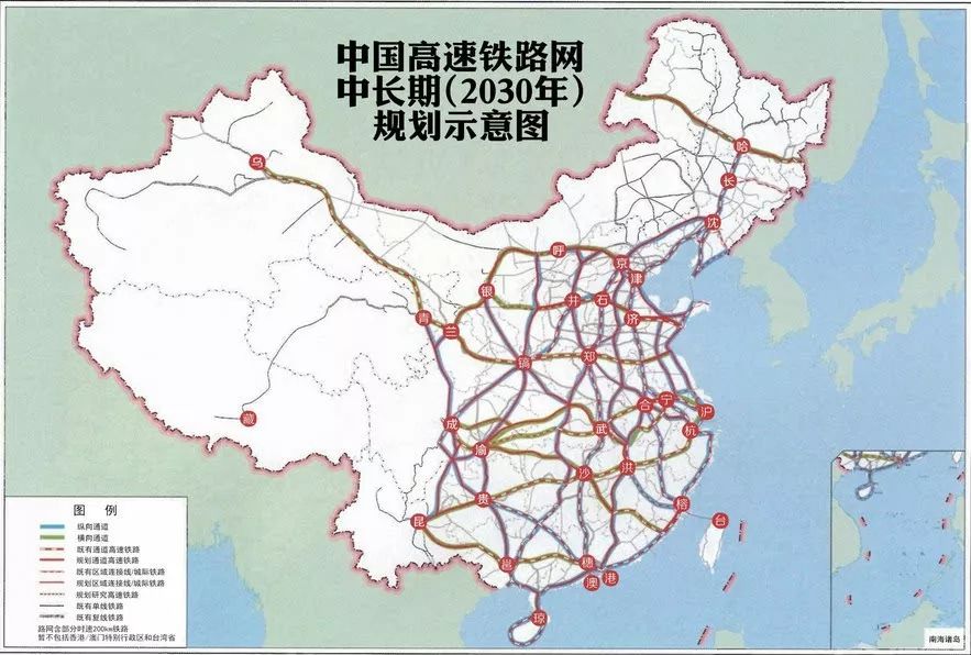 终于有人把全国高铁图画得像坐地铁一样方便
