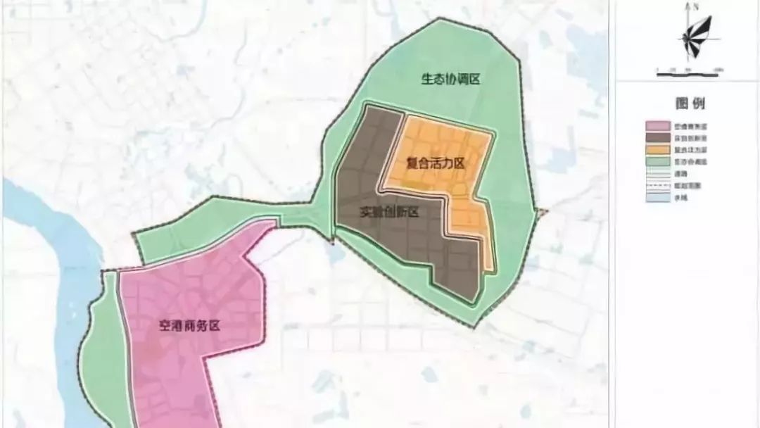【头条】海口江东新区· 区位划分图