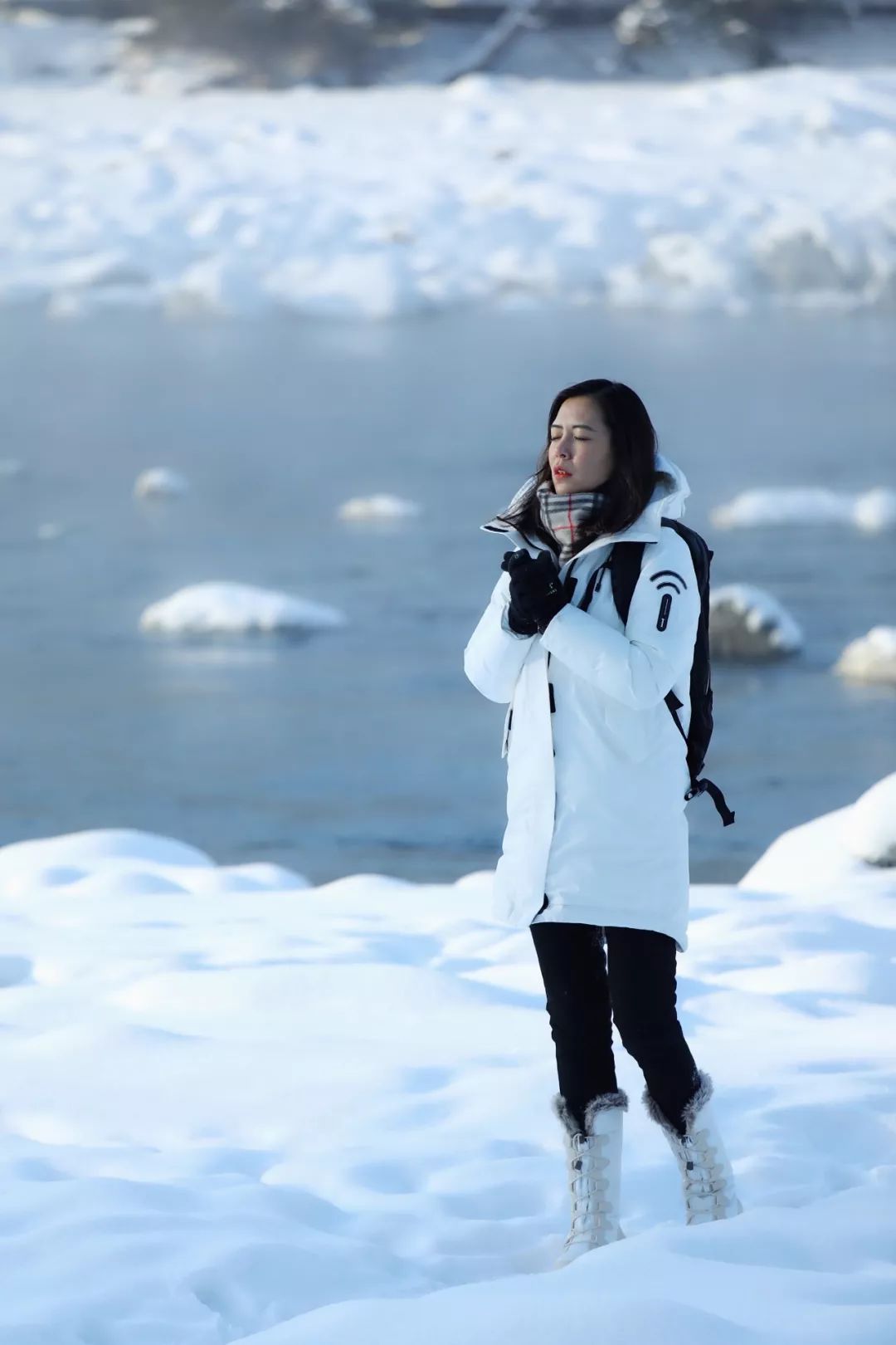 9个小技巧,女摄影师教你如何在冰天雪地,拍出唯美人像照