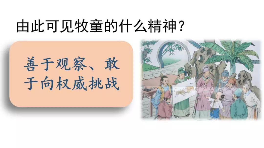 部编版六年级上册第21课《文言文二则》图文讲解+知识点梳理_戴嵩