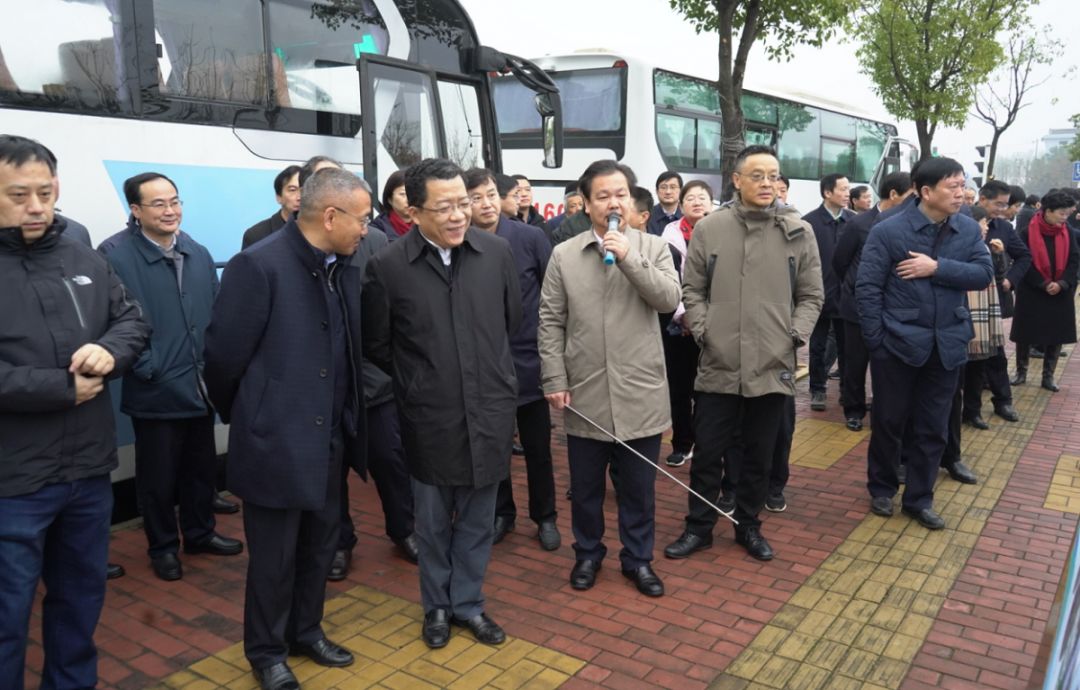 跟着丁纯书记,胡启生市长现场观摩,亲眼见证全市上项目,谋发展的良好