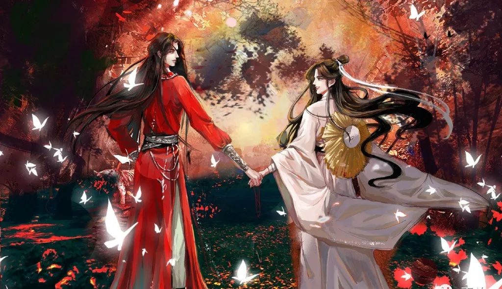 为你明灯三千,为你花开满城(《天官赐福》).
