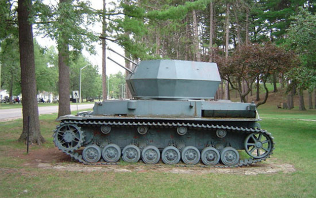 德国四号坦克自行高射炮