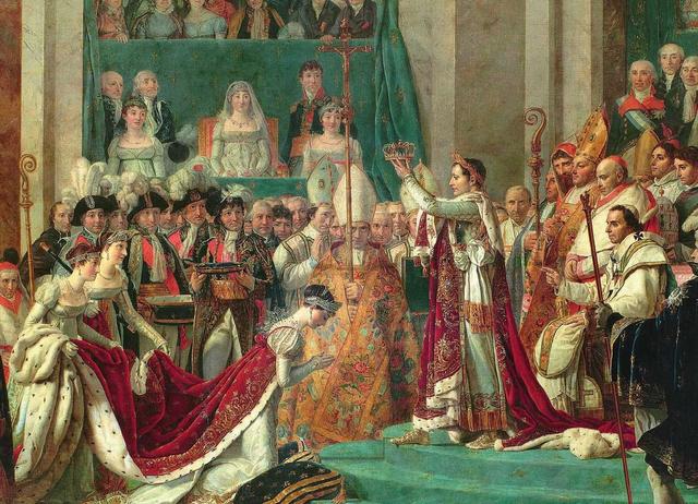 名画《拿破仑加冕》为何称为史上最杰出的"修图"画作?