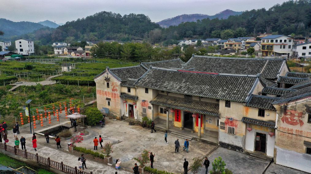 大埔北塘 客家人的“香格里拉”村 抚一面墙灰能闻出百载历史之香