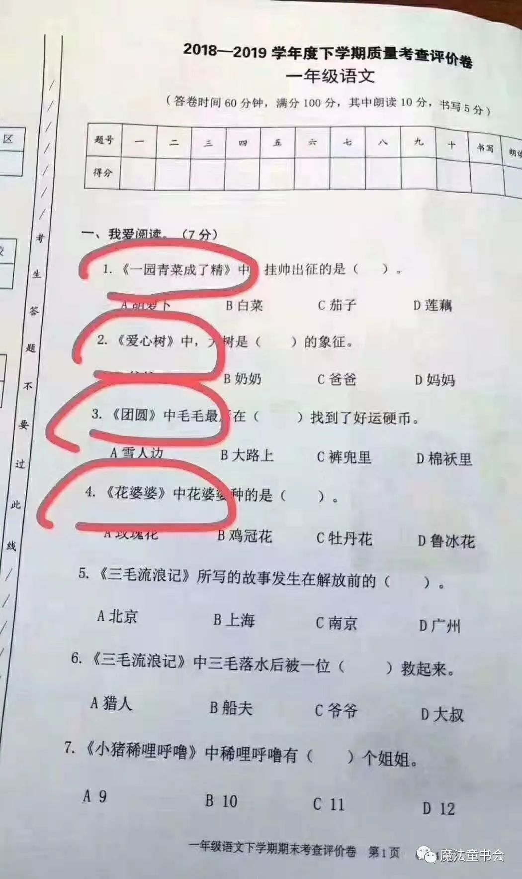 成语文期什么_语文手抄报