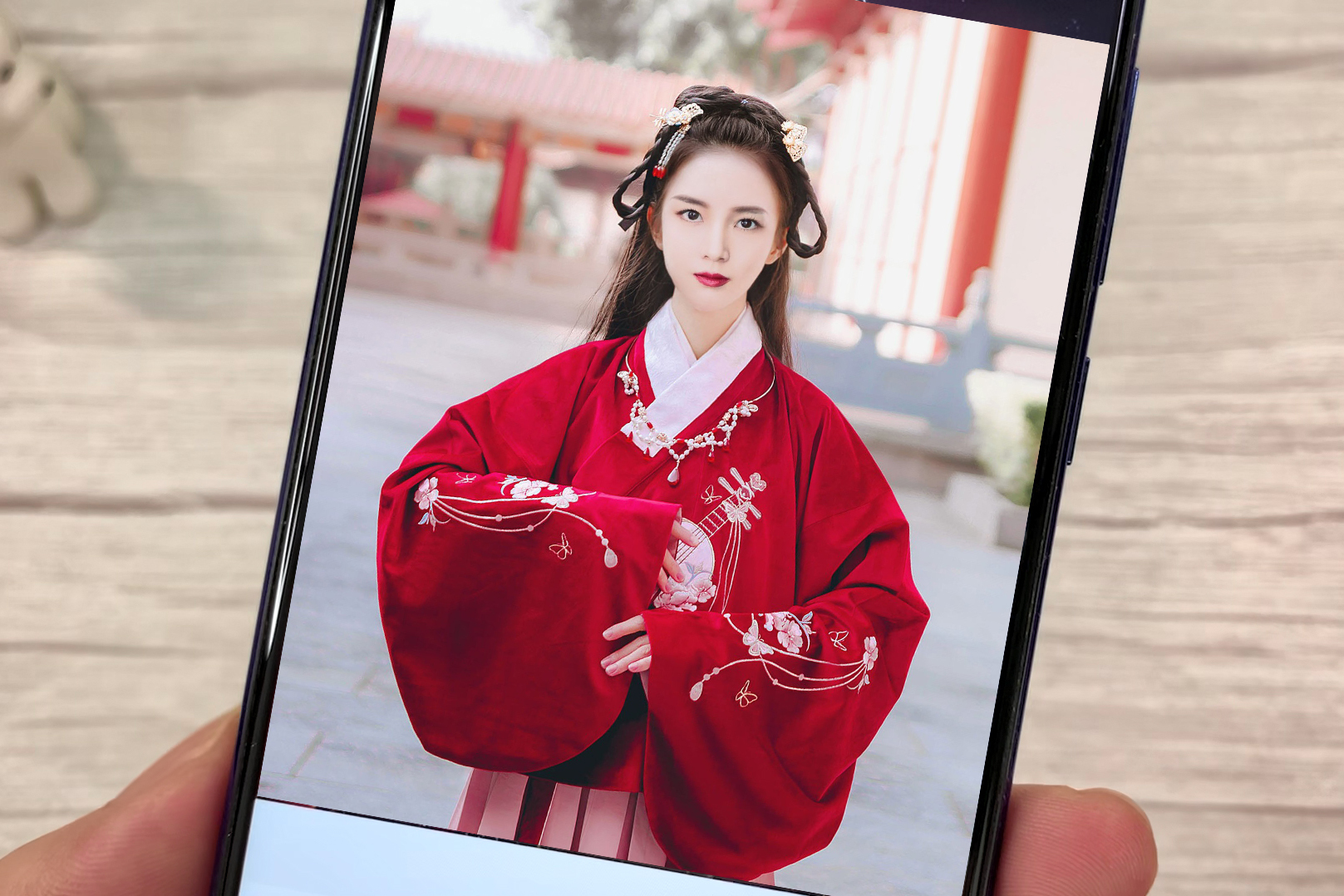 只需这样,就可以一键生成自己的古装汉服照片,太漂亮 