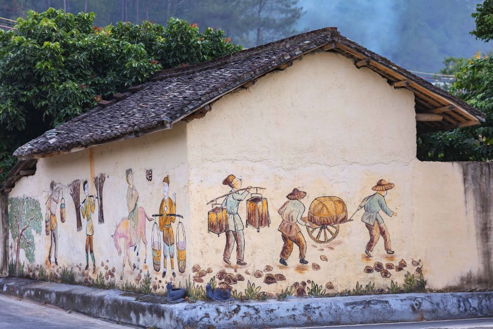大埔北塘 客家人的“香格里拉”村 抚一面墙灰能闻出百载历史之香