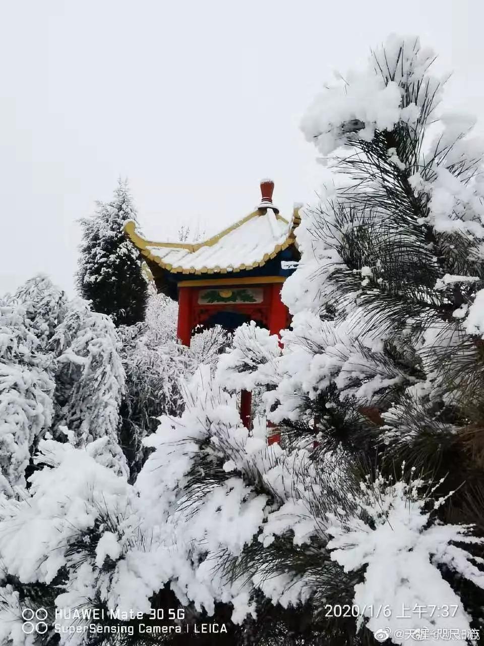 2020第一场雪,唐山的雪景美爆了!未来天气咋样?