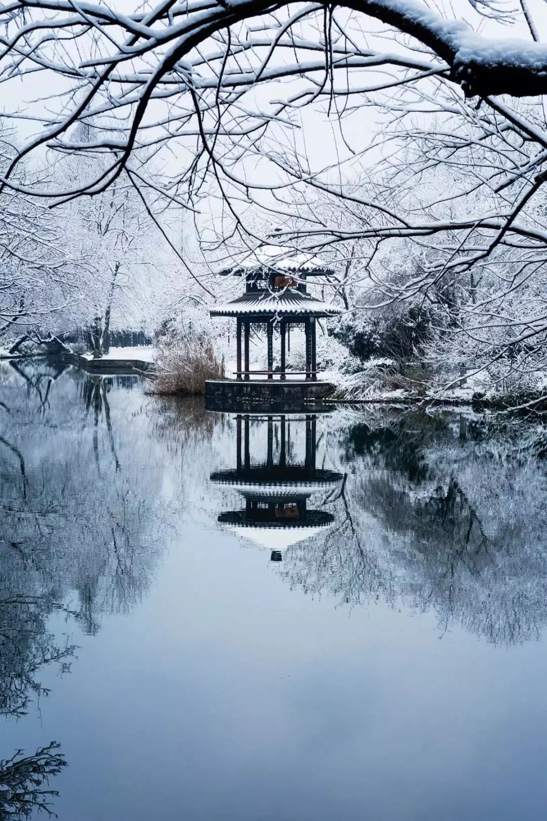 一场初雪,迎来小寒,尽赏中国古建之美!_雪景