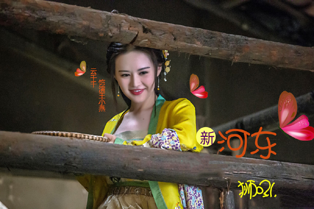 《新河东狮吼》这部电影尽显云千千的古装形象,她在影片中扮演的是