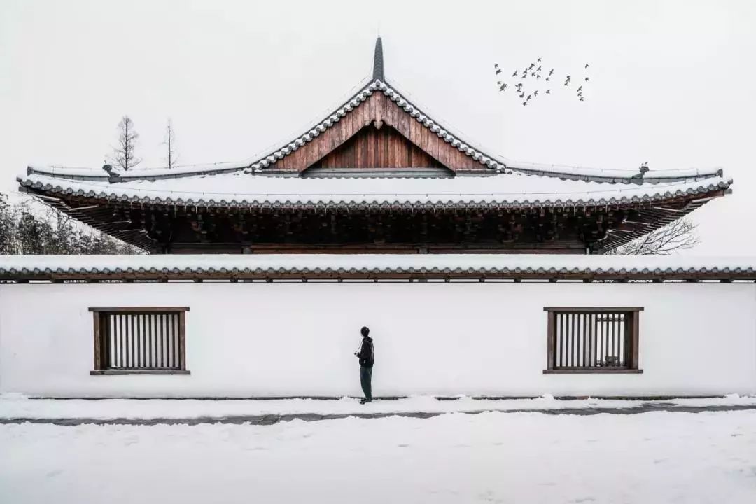 一场初雪,迎来小寒,尽赏中国古建之美!_雪景